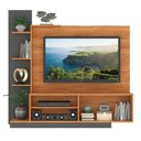 Ver imagem 3 de Estante Home Theater Fellicci Havana Não Necessita Fixação 2 Portas 2 Nichos 3 Prateleiras