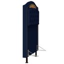 Ver imagem 6 de Cabeceira Cama Box Solteiro 90cm Imperial J02 Suede Azul - Mpozenato