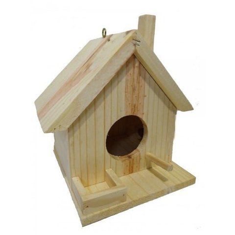 Casinha Ninho de Pássaro para Jardim e Enfeite