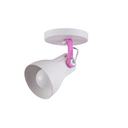 Ver imagem 1 de Luminária de Teto Spot Direcionável Octa Plus1 Lâmpada Praia Litoral E27 Bivolt:Rosa Pink/110V/220V