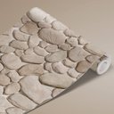 Ver imagem 3 de Papel de Parede Pedra Arredondada Arte Destaque 2 Metros