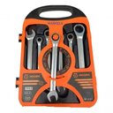 Ver imagem 1 de Kit 7 Peças Jogo Chave Ferramenta Combinada Catraca Boca