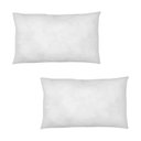 Ver imagem 1 de Kit 2 Refis Enchimento para Almofada em Fibra Siliconada 55x35 Cm