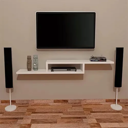 Rack Suspenso para Tv em Mdf Sala Quarto Escritório - Compmovel - 1