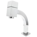 Ver imagem 1 de Torneira Lavatório Quadrada 1/4 Volta Baixa Cromada