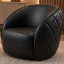 Ver imagem 2 de Poltrona Decorativa Organica Essence Base Fixa Courino Tcs 724 Moll