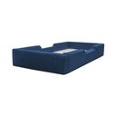 Ver imagem 1 de Caminha Montessoriana Infantil em Suede com Espuma D28 e Maciez Duradoura - Azul