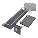 Ver imagem 2 de Porta Xampu, Saboneteira Retangular, Toalha Rosto, e Papel Higiênico Vildrex Kit 4 Peças Fumê