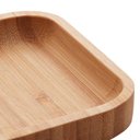 Ver imagem 5 de Kit 6 Petisqueiras Bandeja Bambu 20x10cm Lyor Hire Prato Salgados Petiscos