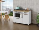 Ver imagem 2 de Balcão para Cooktop 4 Bocas Cronos Arte Móveis:branco