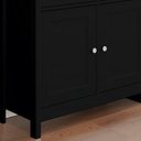 Ver imagem 7 de Balcao Buffet 4 Portas 4 Gavetas 154 Cm R626 Preto Dtall Preto