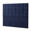 Ver imagem 1 de Cabeceira Piazza 140cm para Cama Box Casal em Tecido Tipo Linho