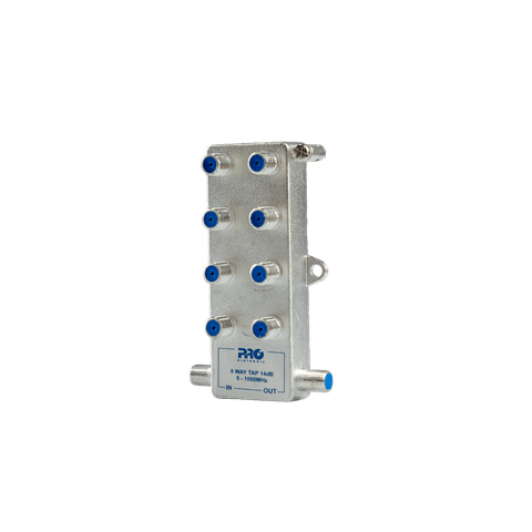 Tomada Tap 1:8 5-1000mhz 14db