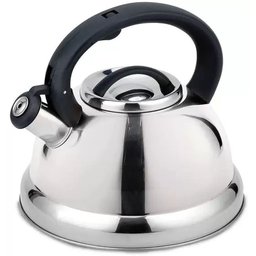 Chaleira com Apito Linha Roma Inox 2.7l 4875/100 - Brinox - 1