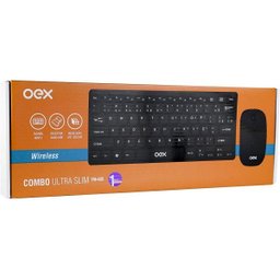 Combo teclado e mouse Sem Fio Multimídia Ultra Slim - TM405 Preto - 6