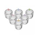 Ver imagem 1 de Acucareiro com Colher Fairy Butterfly Sortido Cristal 8cm X 9,5cm Lyor