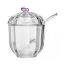 Ver imagem 6 de Acucareiro com Colher Fairy Butterfly Sortido Cristal 8cm X 9,5cm Lyor