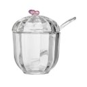 Ver imagem 4 de Acucareiro com Colher Fairy Butterfly Sortido Cristal 8cm X 9,5cm Lyor