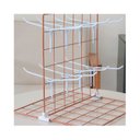 Ver imagem 5 de Expositor para Chaveiro e Bijuteria 0,30 X 0,30m com 16 Ganchos - Cor:rosé