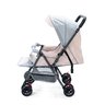 Carrinho de Bebê Passeio Reversível 15kg Baby Style Runner Compacto e Leve Rosa - 3