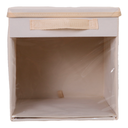 Ver imagem 2 de Caixa Porta Brinquedos - com Visor e Tampa Fixa - Bege