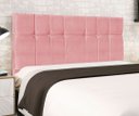 Ver imagem 3 de Cabeceira Estofada Box Solteiro Encosto para Cama Audi X1 94x126 Rosa