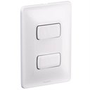 Ver imagem 1 de Interruptor Simples + Interruptor Paralelo 10a 250v 4x2 Zeffia - 680103 - Pial Inter.simples+inte.pa