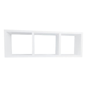 Nicho Triplo Organizador Mdf Ambientes Diversos Decorativo