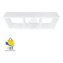 Ver imagem 2 de Nicho Triplo Organizador Mdf Ambientes Diversos Decorativo