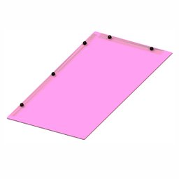 Prancheta Desenho Técnico Arquitetura Engenharia Rosa A2 - 1