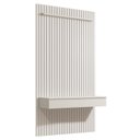 Ver imagem 2 de Painel Ripado Suspenso para TV até 55 Polegadas 100% MDF 138,6cmx240cm 2 Gavetas Arbo