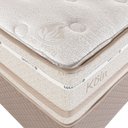 Ver imagem 6 de Colchão Casal Mola Maxspring 138CMX33CMX188CM Koln Herval Branco Bege