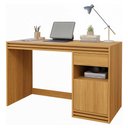 Ver imagem 5 de Mesa Escrivaninha com Gaveta para Escritorio Notebook Pc 1,20m Nature - Mila Permobili