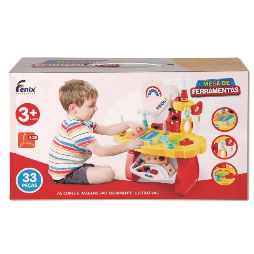 Mesa de Ferramentas Infantil Sortida - Fenix - 3