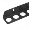 Suporte Porta Temperos com 10 Tubetes de Parede - Aço-Preto - 6