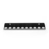 Suporte Porta Temperos com 10 Tubetes de Parede - Aço-Preto - 5