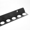 Ver imagem 4 de Suporte Porta Temperos com 10 Tubetes de Parede - Aço-Preto