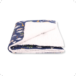 Manta de Bebe Sherpa 80cm X 75cm Menino e Menina Estampas - 5