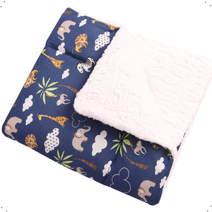 Manta de Bebe Sherpa 80cm X 75cm Menino e Menina Estampas