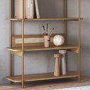 Ver imagem 6 de Estante 180 Cm 6 Prateleiras Pes Metal Oslo 28965 Hanover Artesano