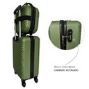 Ver imagem 5 de Kit de 3 Malas de Viagem Verde Militar