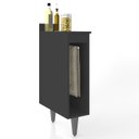 Ver imagem 1 de Balcão de Cozinha Porta Pano 20cm Pérola Z34 Preto - Mpozenato