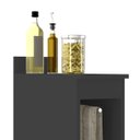Ver imagem 6 de Balcão de Cozinha Porta Pano 20cm Pérola Z34 Preto - Mpozenato