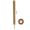 Ver imagem 2 de Tutor Fixo de Fibra de Coco para Plantas (80cm) Top Garden