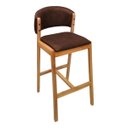 Ver imagem 6 de Banqueta Alta Cozinha Sala Jantar Estrutura Madeira Charmy:Verniz/Wiskhy