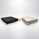 Ver imagem 2 de Kit Colchão Silver Pocket Queen com Box Bi Partido Ecopremium