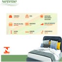 Ver imagem 3 de Colchão Solteiro Espuma D20 88x188x12cm | Confortável | Uso Diário ou Esporádico