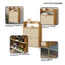 Ver imagem 3 de Sapateira Rios Carvalho Americano Off White - Incorplac
