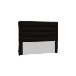 Cabeceira Estofada Cama Box Casal 140cm Berlin - Mhs:preto - 1