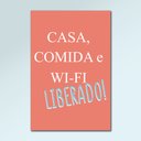 Ver imagem 4 de Placa Decorativa - Wi-fi Arte Destaque 30 X 40 Cm